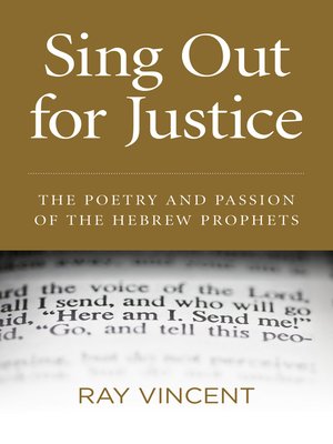 cover image of Sing Out for Justice